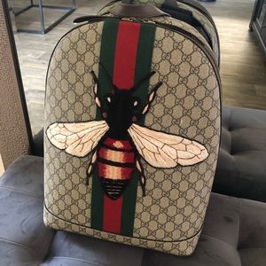 GUCCI Backpack Web Animalier backpack with bee